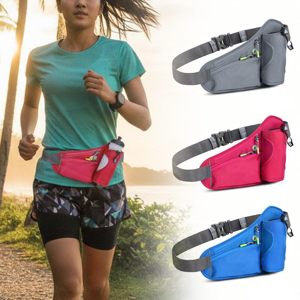 ウォーターボトルホルダー付きファニーパック、延長ストラップ付 - Running Gear For のレビューと価格