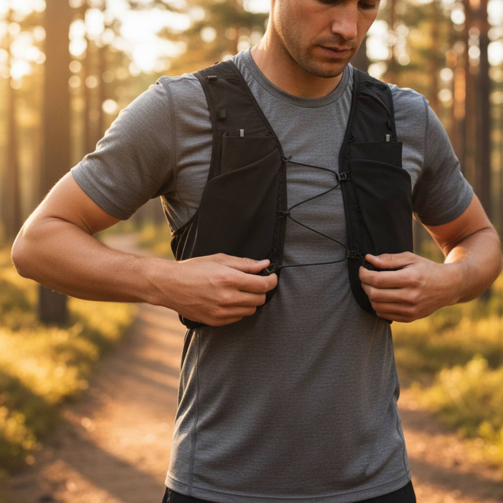 軽量ランニングベスト 超薄型軽量トレイルベスト アウトドアギ - Running Gear Trail のレビューと価格